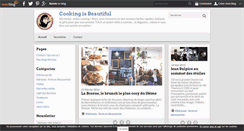 Desktop Screenshot of cookingisbeautiful.fr