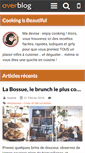 Mobile Screenshot of cookingisbeautiful.fr